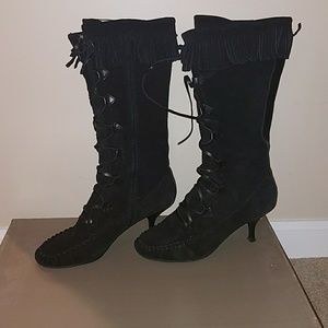 Suede Boots